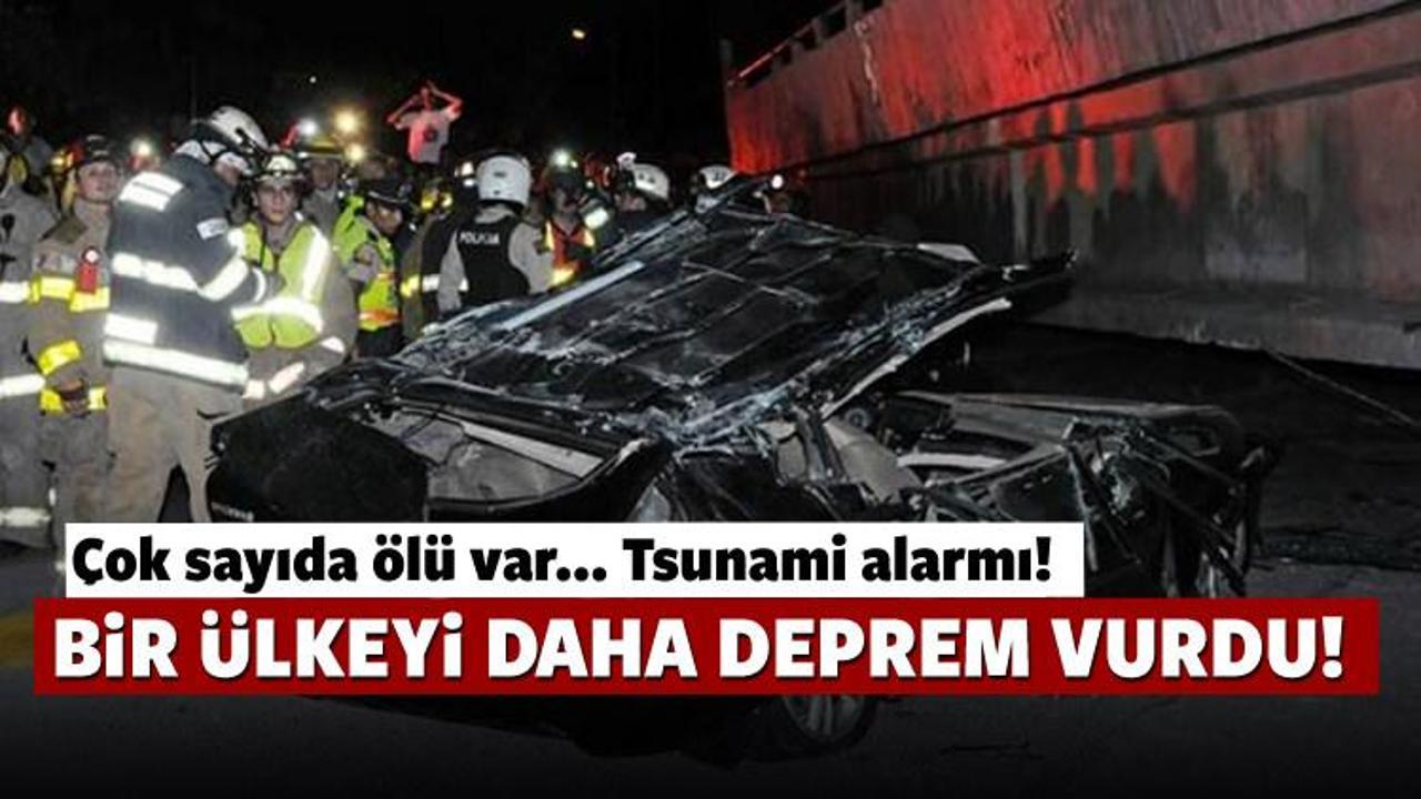Ekvador'da 7,8 b&uuml;y&uuml;kl&uuml;ğ&uuml;nde deprem: 77 &ouml;l&uuml;!