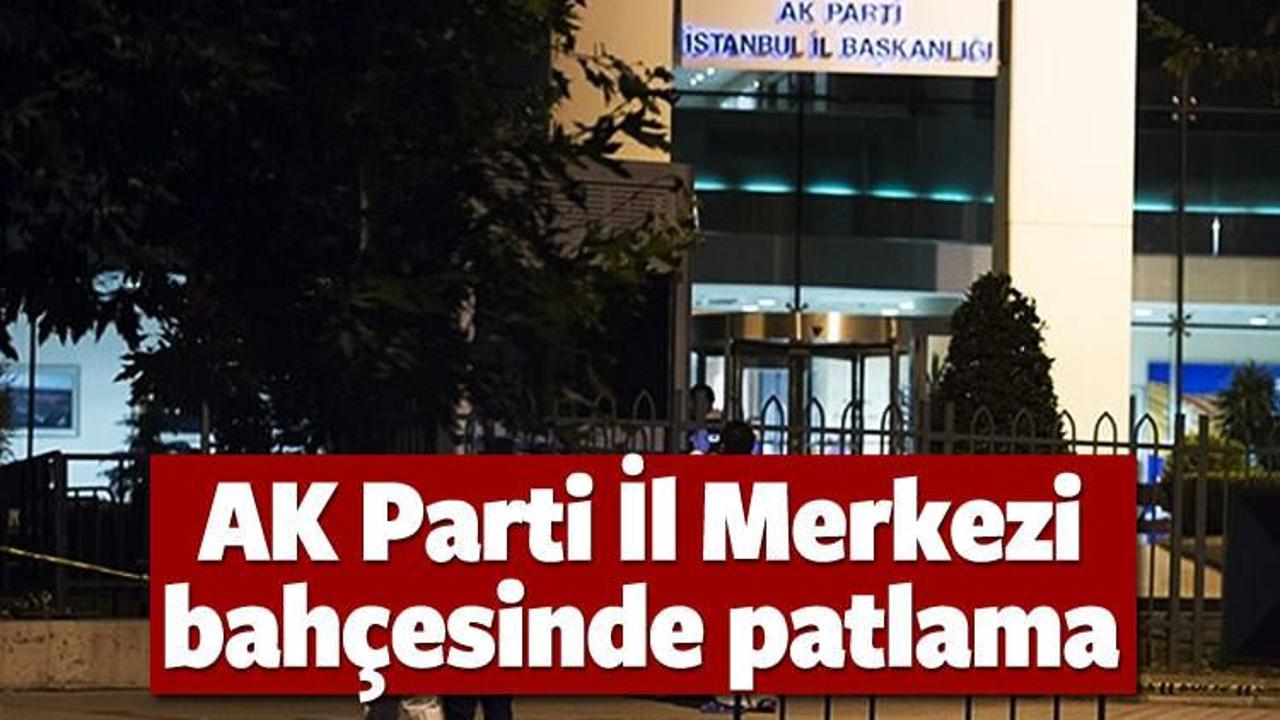 AK Parti İstanbul İl Merkezi'ne saldırı