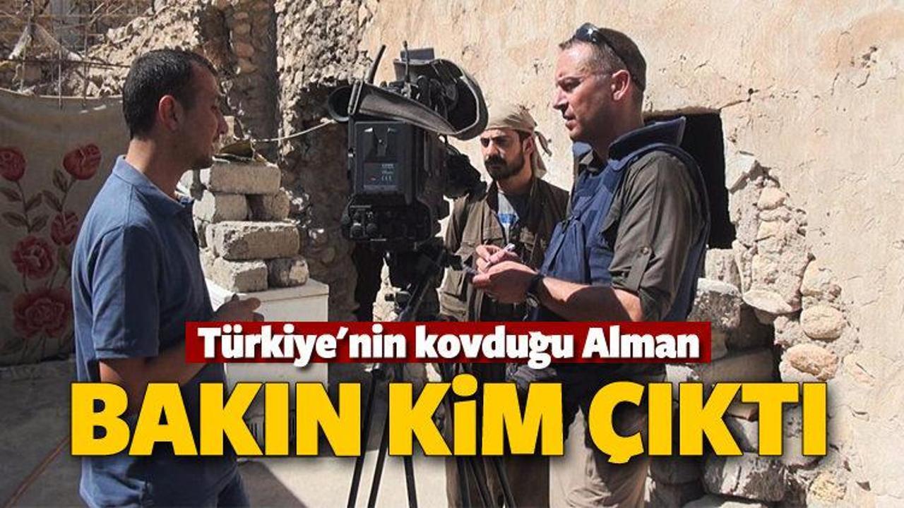 Alman gazeteci PKK sempatizanı çıktı