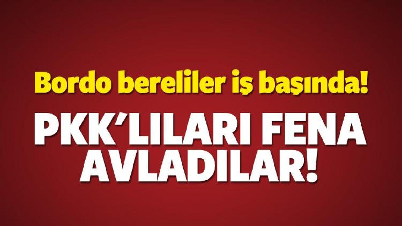 Bordo bereliler operasyona çıktı: 9 PKK'lı öldü