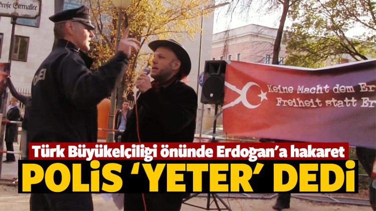 Erdoğan'a hakaret eden kişiye izin yok