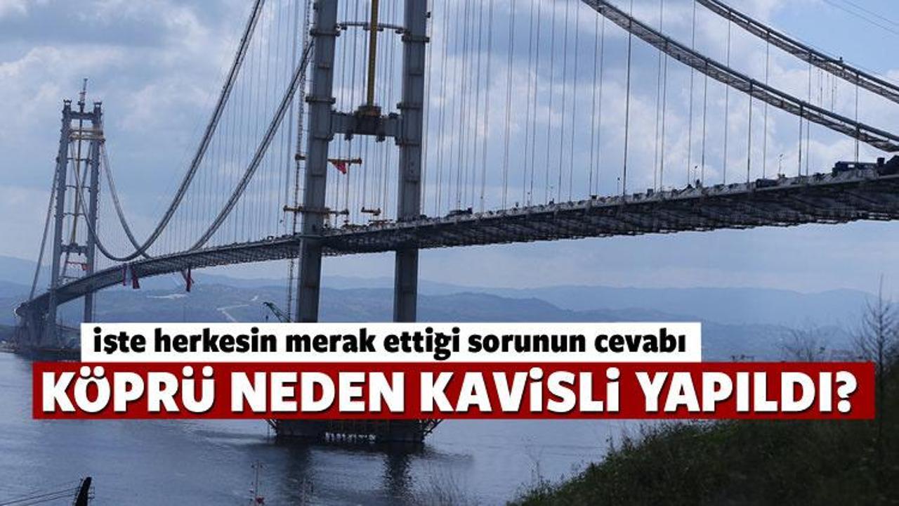Osman Gazi Köprüsü neden kavisli yapıldı?