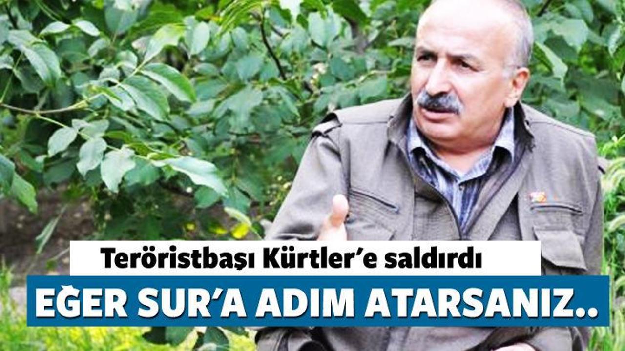 PKK'lı teröristbaşı Karasu Kürtleri tehdit etti