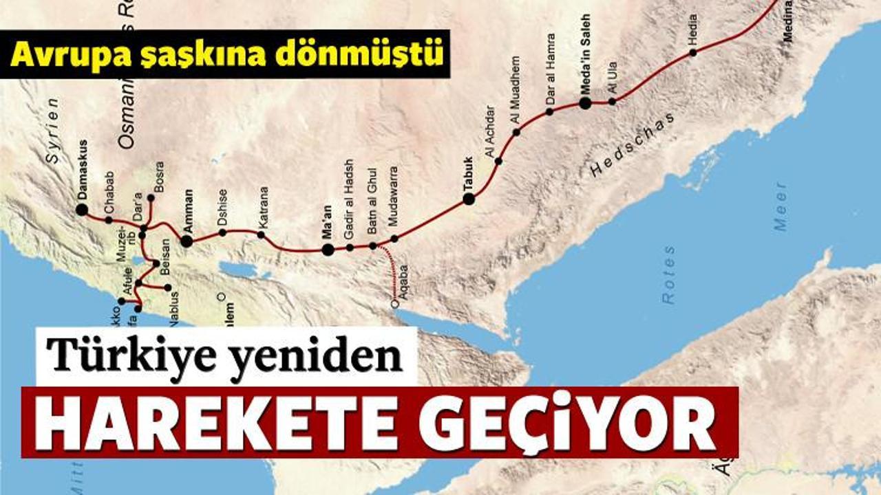 Türkiye Hicaz Demiryolu için harekete geçti