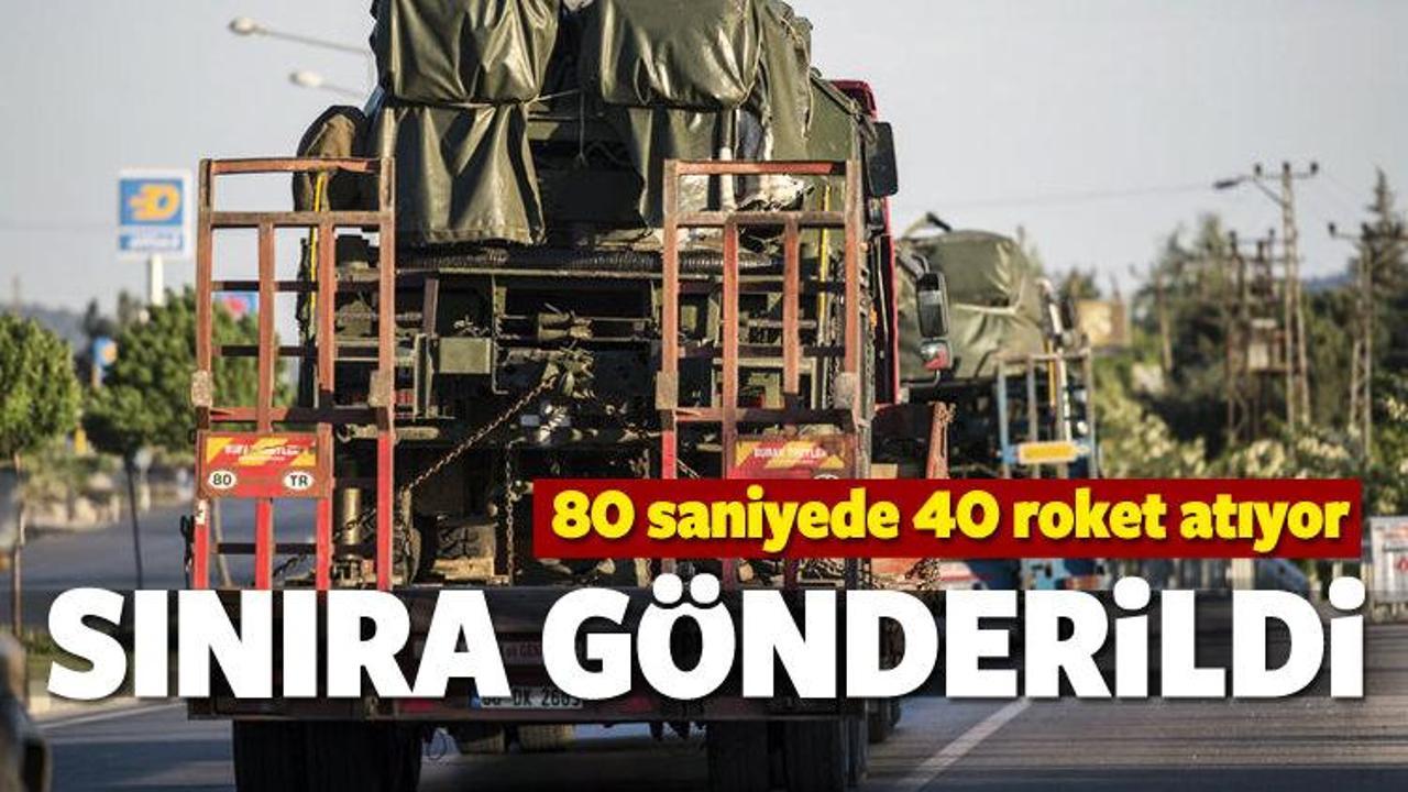 13 Tırlık askeri konvoy Kilis'e gitti