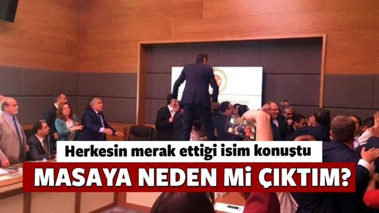 AK Parti'li Aydın neden masaya çıktığını açıkladı