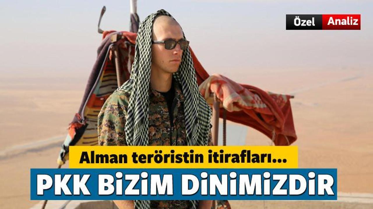 Alman terörist PKK'yı dine benzetti