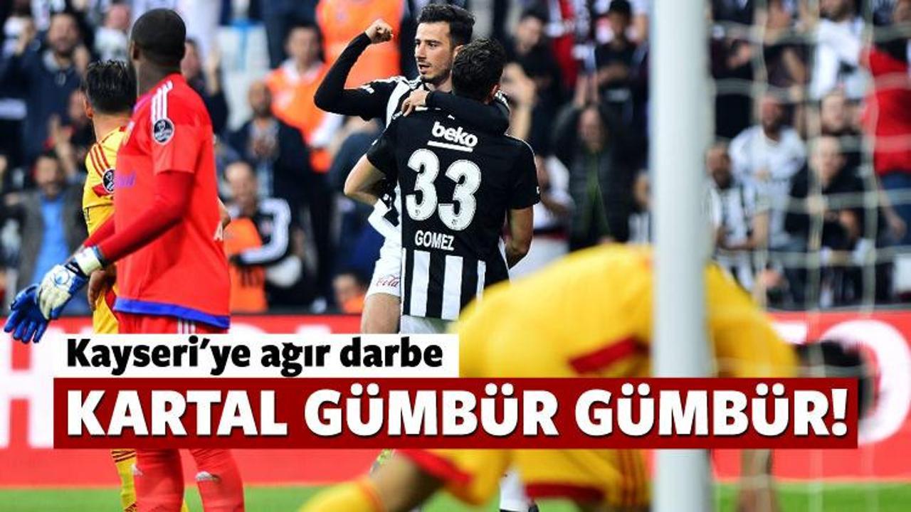 Beşiktaş - Kayserispor: 4-0