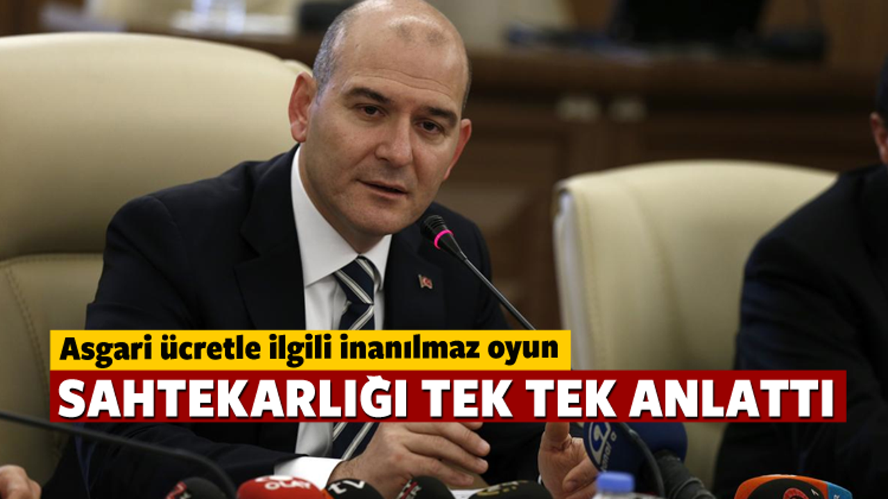 &Ccedil;alışma Bakanı asgari &uuml;cretteki oyunu anlattı