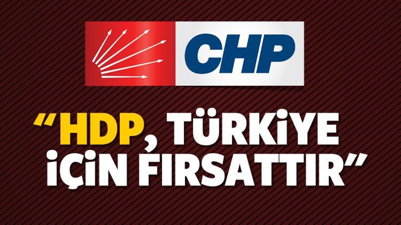 CHP'li Güneş: HDP, Türkiye için bir fırsattır