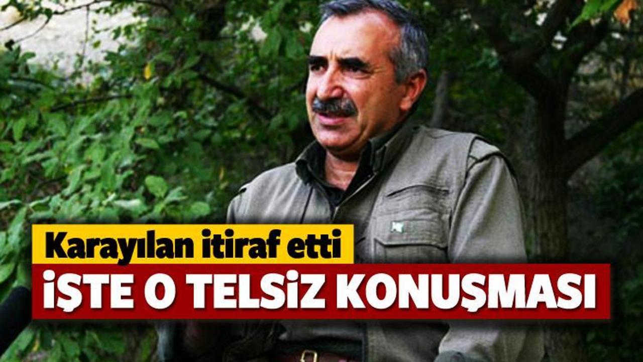 PKK köşeye sıkıştı! Karayılan itiraf etti