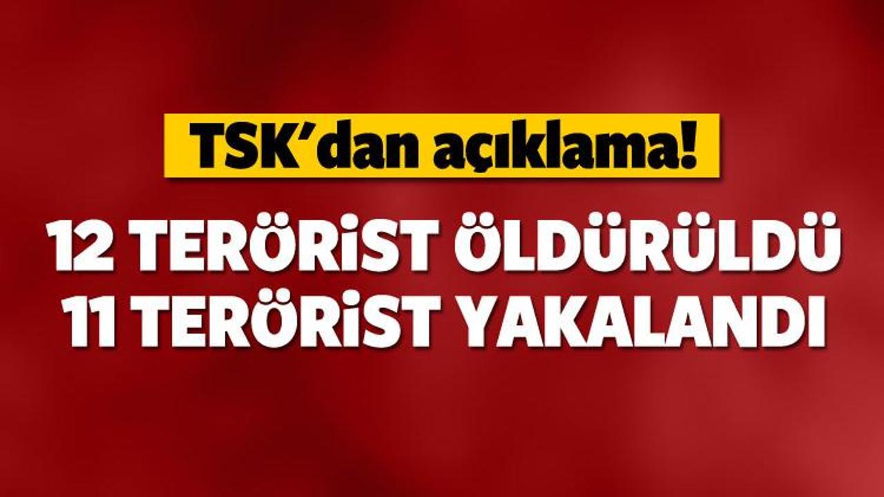  4 ilde 23 PKK'lı etkisiz hale getirildi!