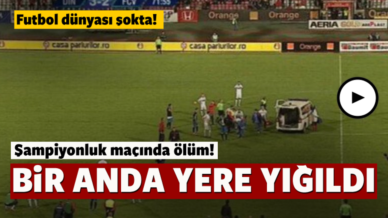 Futbol d&uuml;nyasını yasa boğan &ouml;l&uuml;m
