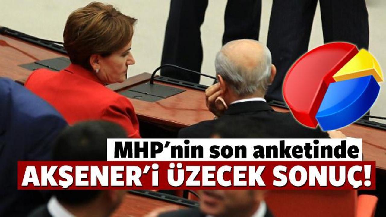 MHP anketinde Akşener'i üzecek sonuç!
