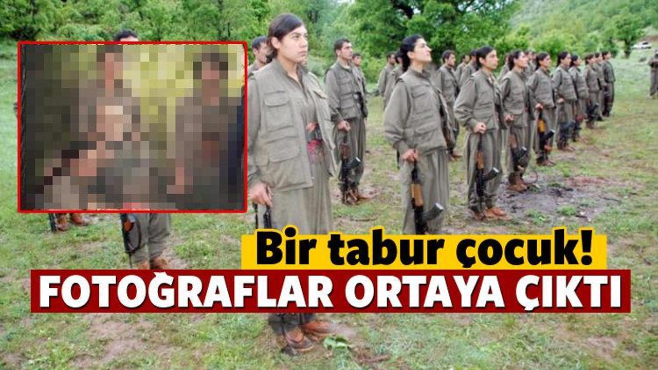 PKK'da bir tabur çocuk!