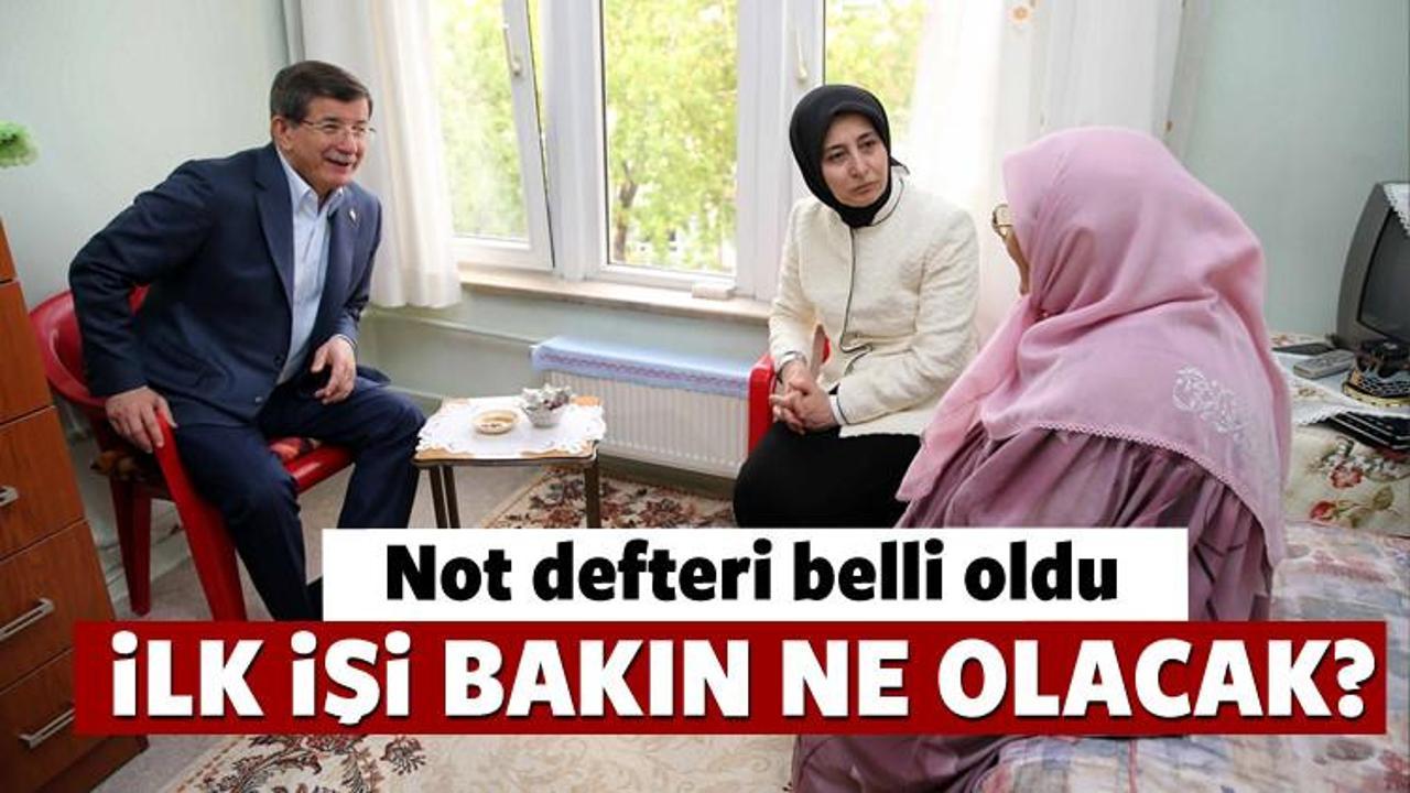 Başbakan Davutoğlu yeni dönemde ne yapacak