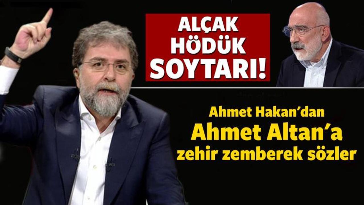 Ahmet Hakan'dan Ahmet Altan'a sert sözler!