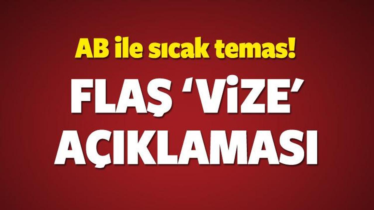 Bakan Bozkır'dan flaş 'vize' açıklaması