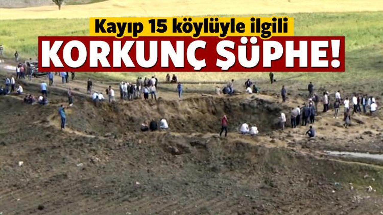 Diyarbakır'da 15 köylü ile ilgili korkunç şüphe