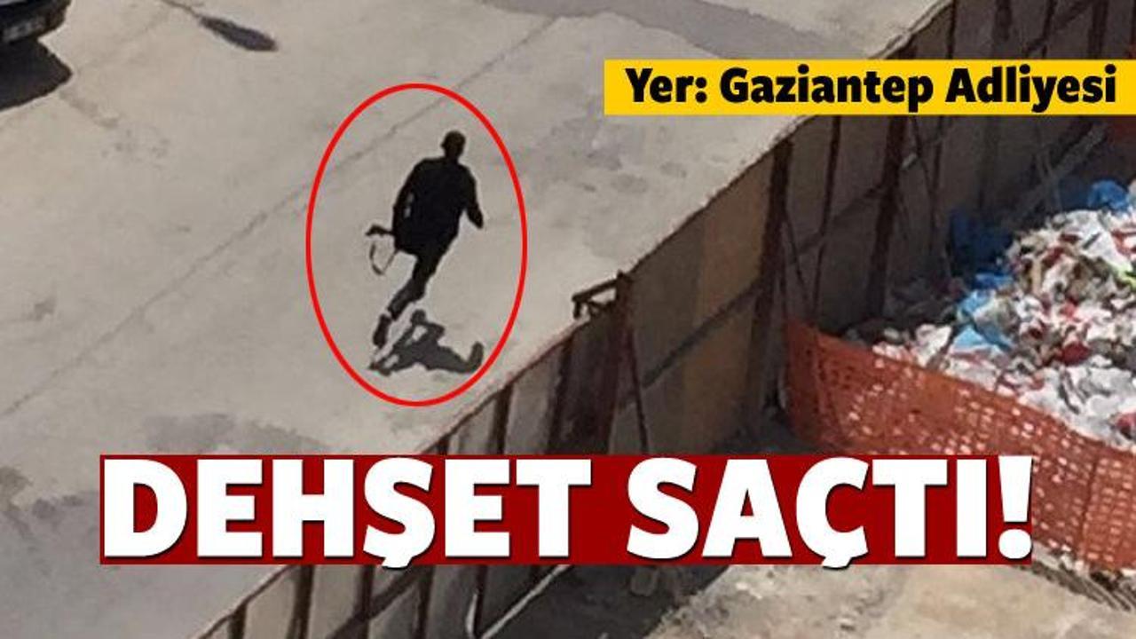 Gaziantep Adliyesi'nde silahlı saldırı