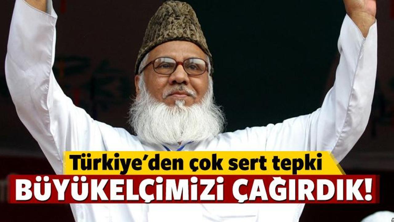 Türkiye, Dakka'daki elçisini geri çağırdı!