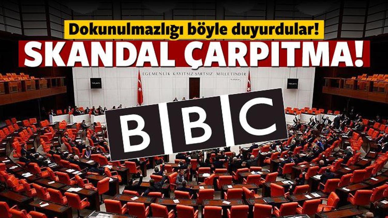 BBC'den skandal 'dokunulmazlık' yorumu