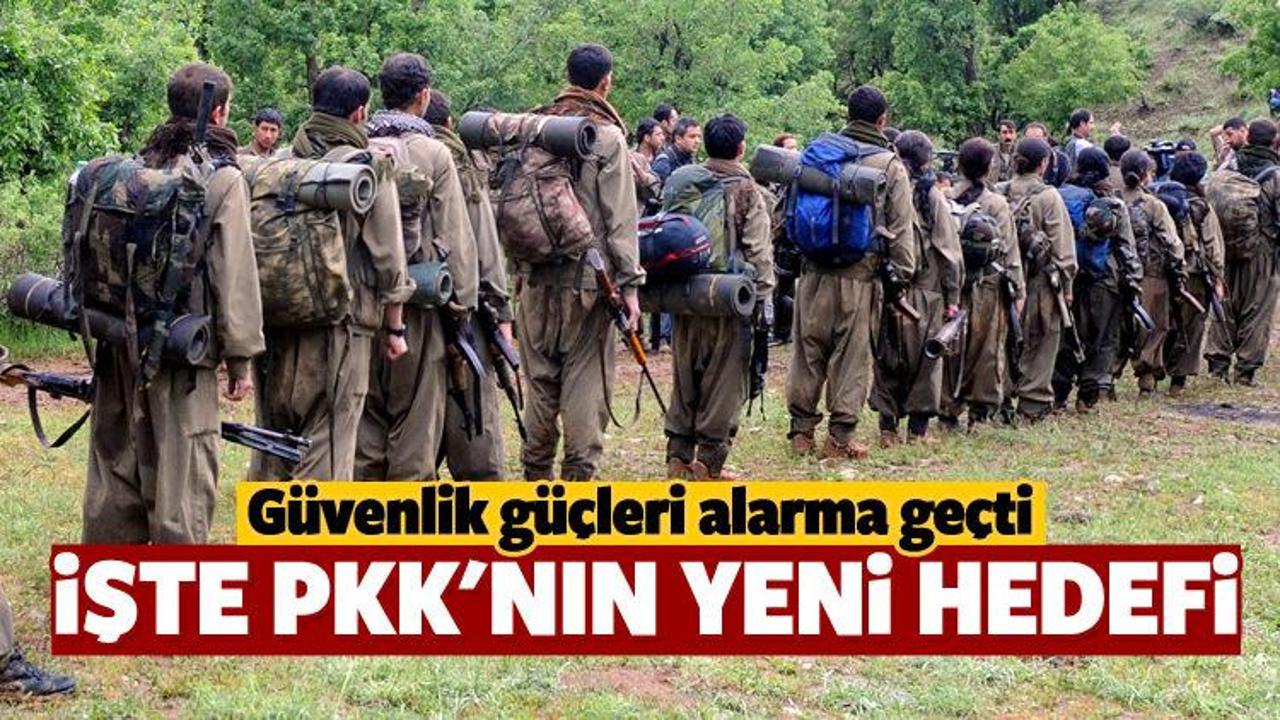 İşte PKK'nın yeni hedefi!