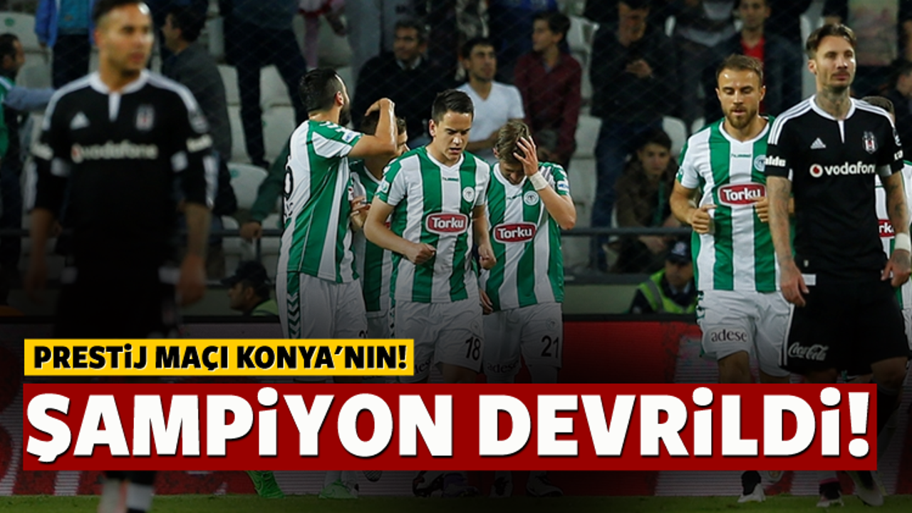 Şampiyon Konya'dan çıkamadı