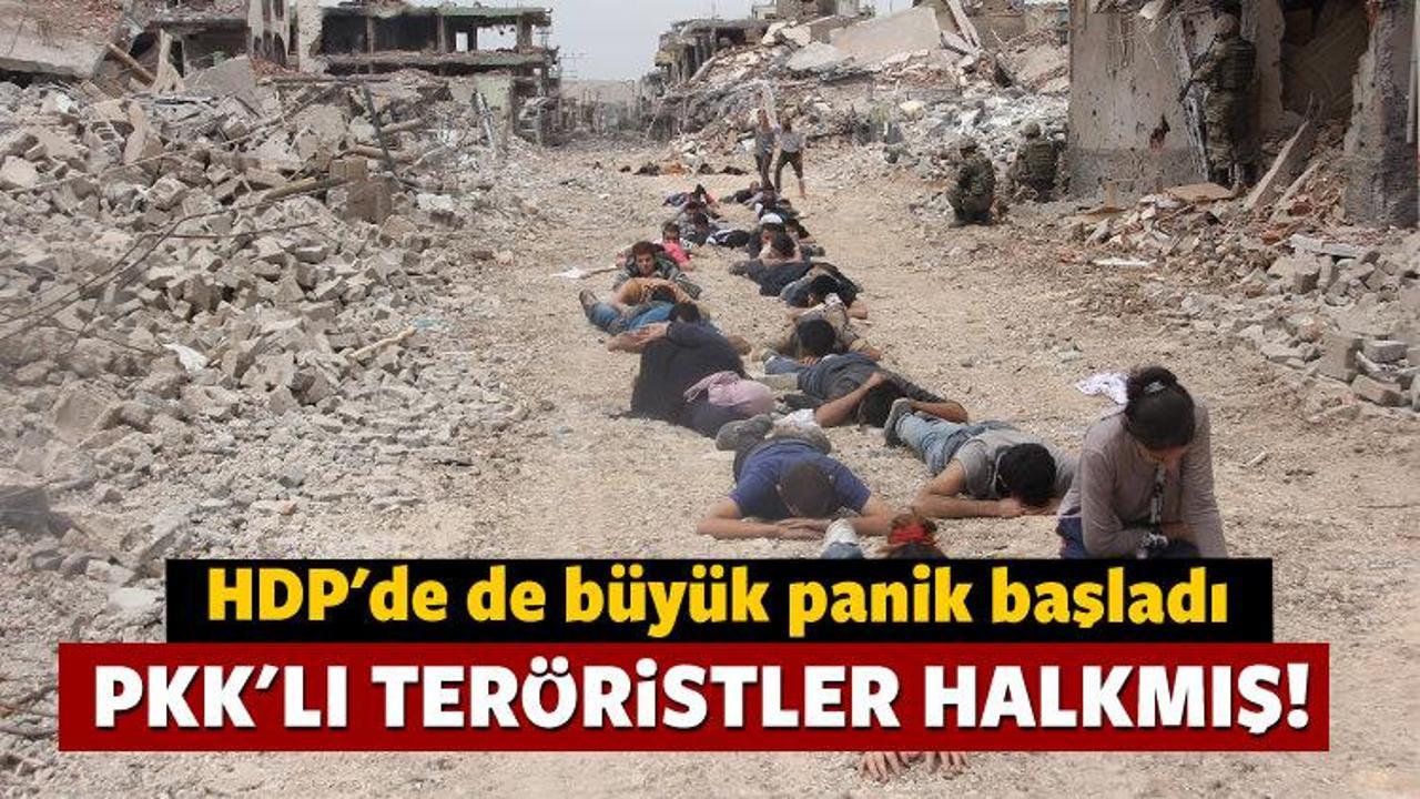 HDP'li vekiller teröristlere ağlıyor