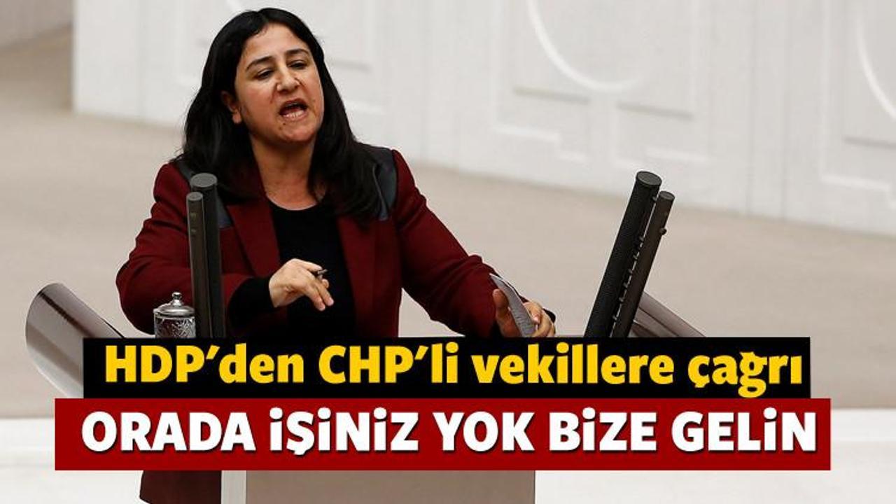 HDP’nin umudu CHP: İmza verin HDP'ye gelin