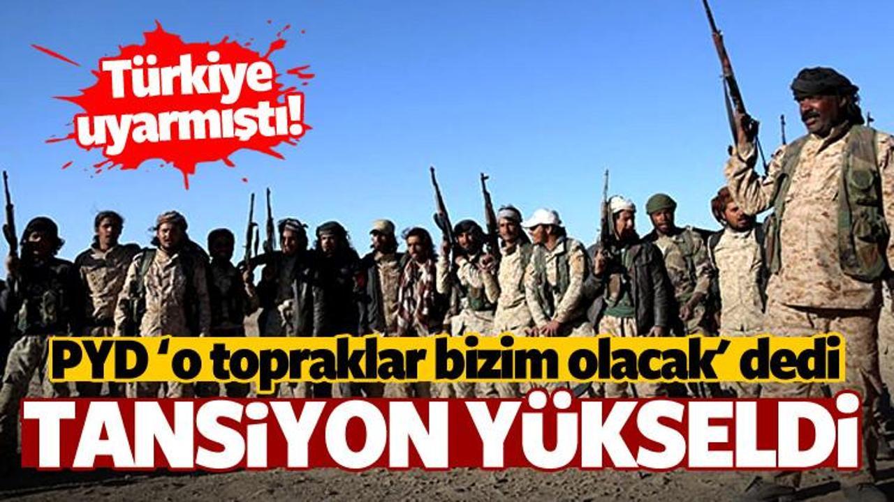 PYD'den tansiyonu yükseltecek 'Rakka' açıklaması