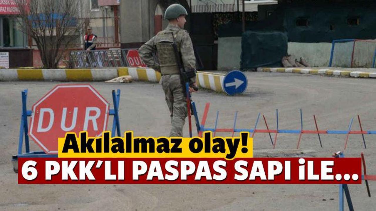 6 PKK'lı cezaevinden paspas sapı ile firar etmiş