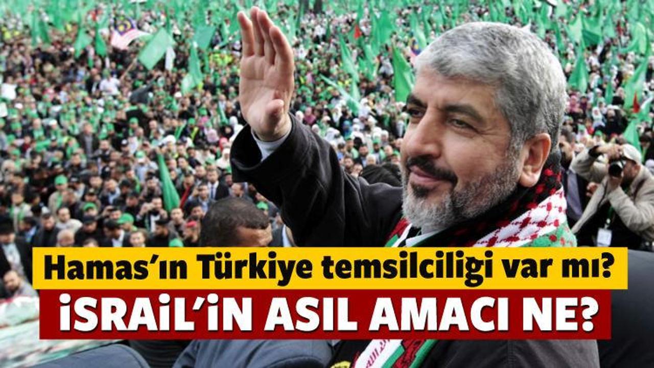 Hamas'ın Türkiye temsilciliği var mı?