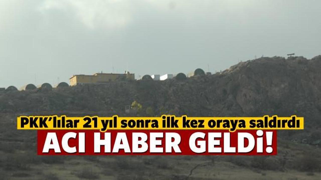 Irak'taki Türk askeri üssünde ilk şehit!