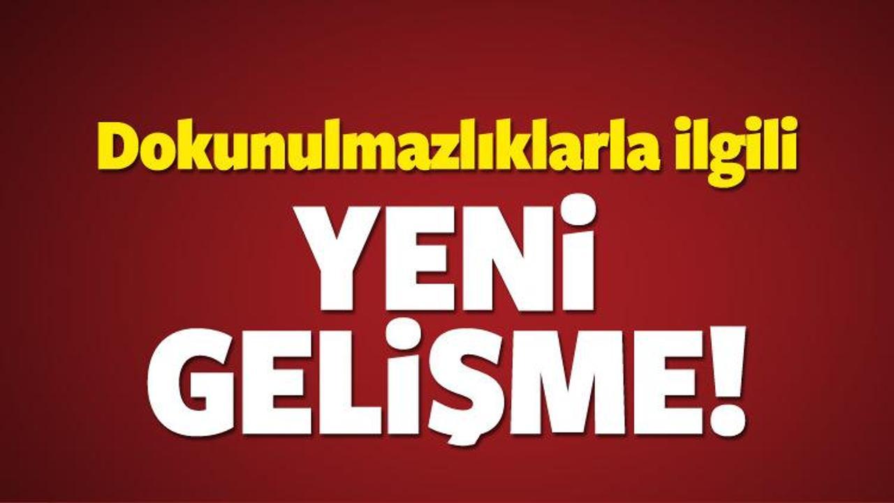 Bozdağ'dan dokunulmazlıklarla ilgili flaş a&ccedil;ıklama