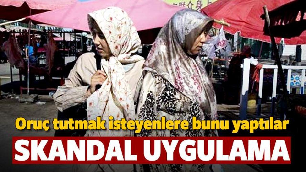Çin’de oruç tutmak yine yasak
