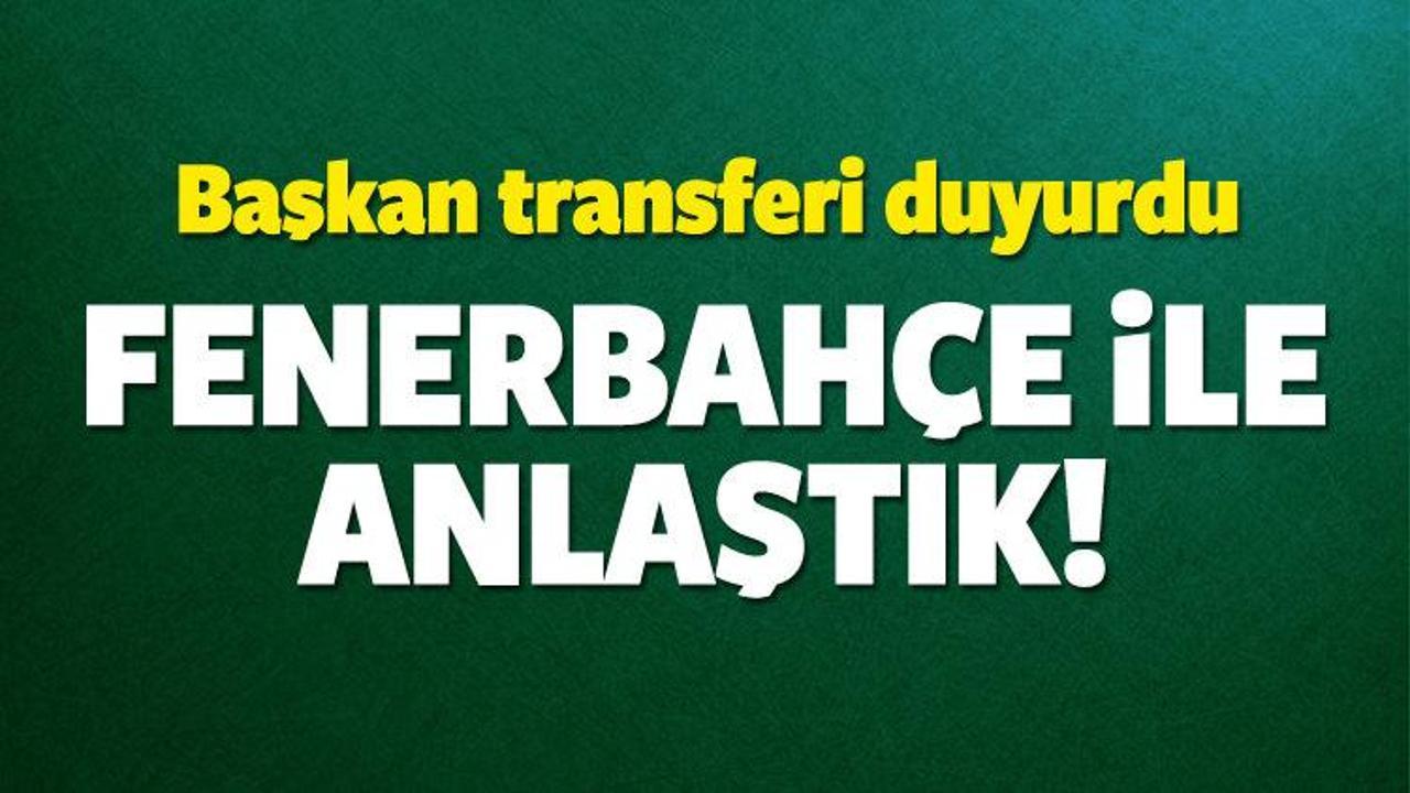 Fenerbahçe'nin yeni transferi resmen açıklandı!