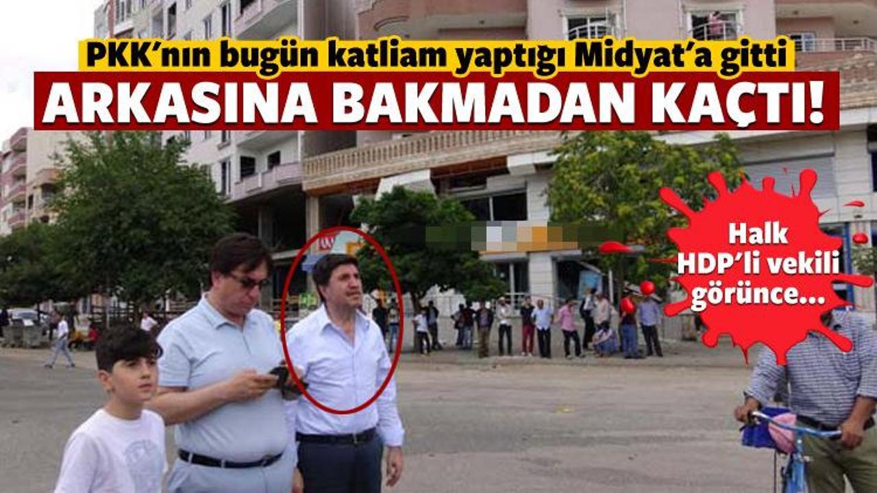 HDP'li Tan'a Midyat'ta tepki