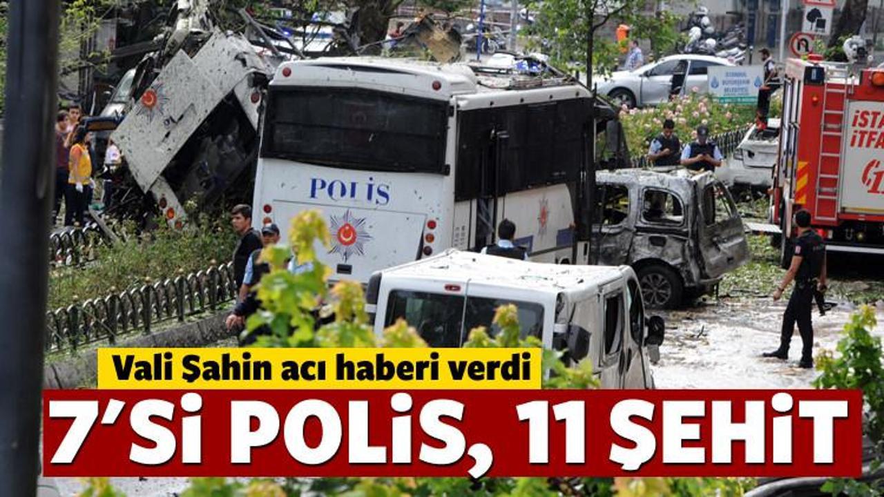 İstanbul Valisi'nden saldırı açıklaması