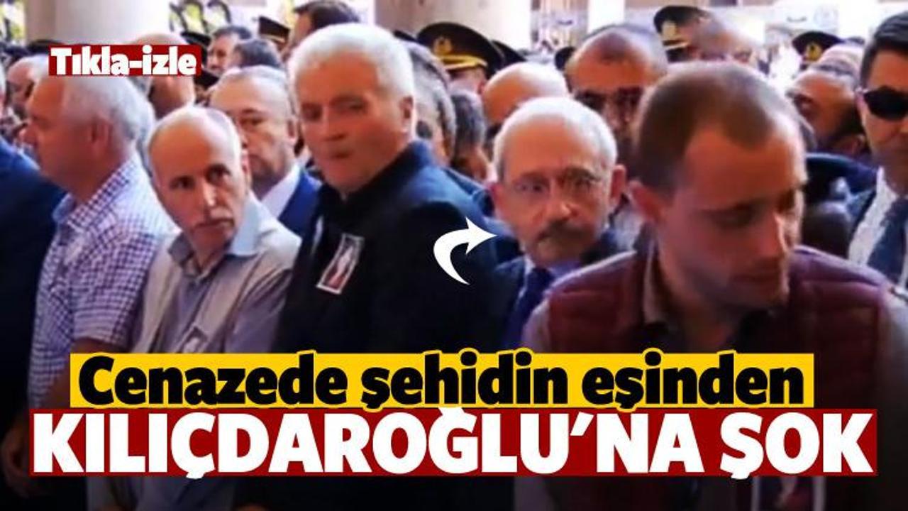 Şehidin eşi Kılı&ccedil;daroğlu'nun yanında durmadı