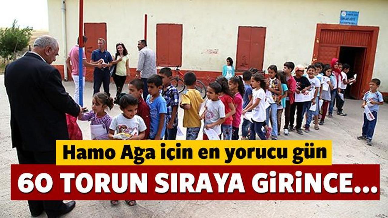 Diyarbakırlı Hamo Ağa'nın 60 torunu karne aldı
