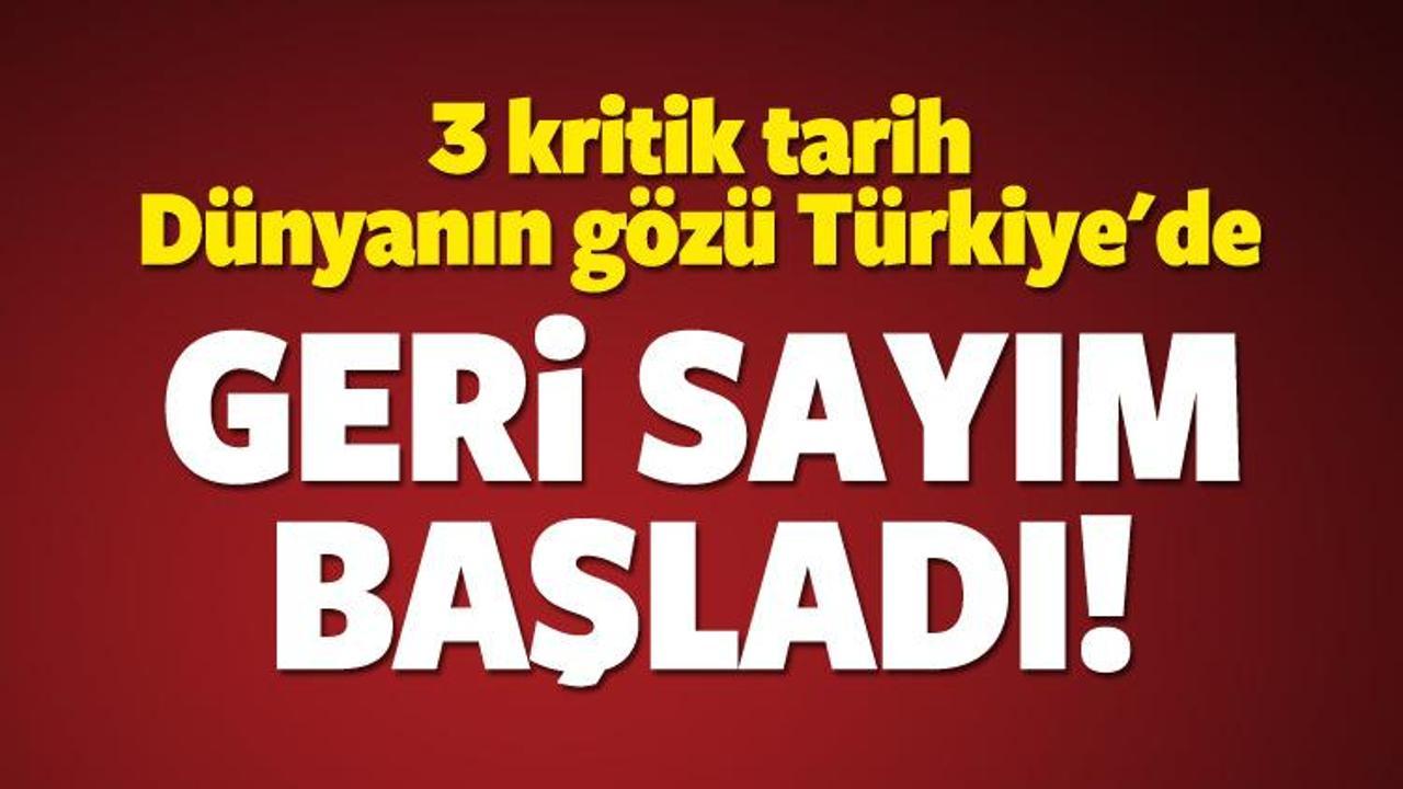 D&uuml;nyanın g&ouml;z&uuml; T&uuml;rkiye'de olacak Geri sayım başladı