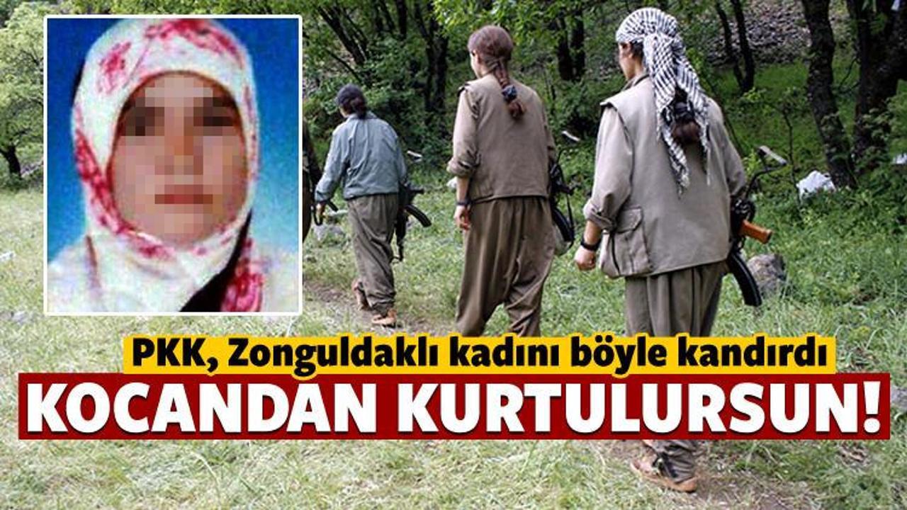 Eşine kızıp, PKK'ya katılmak istedi!