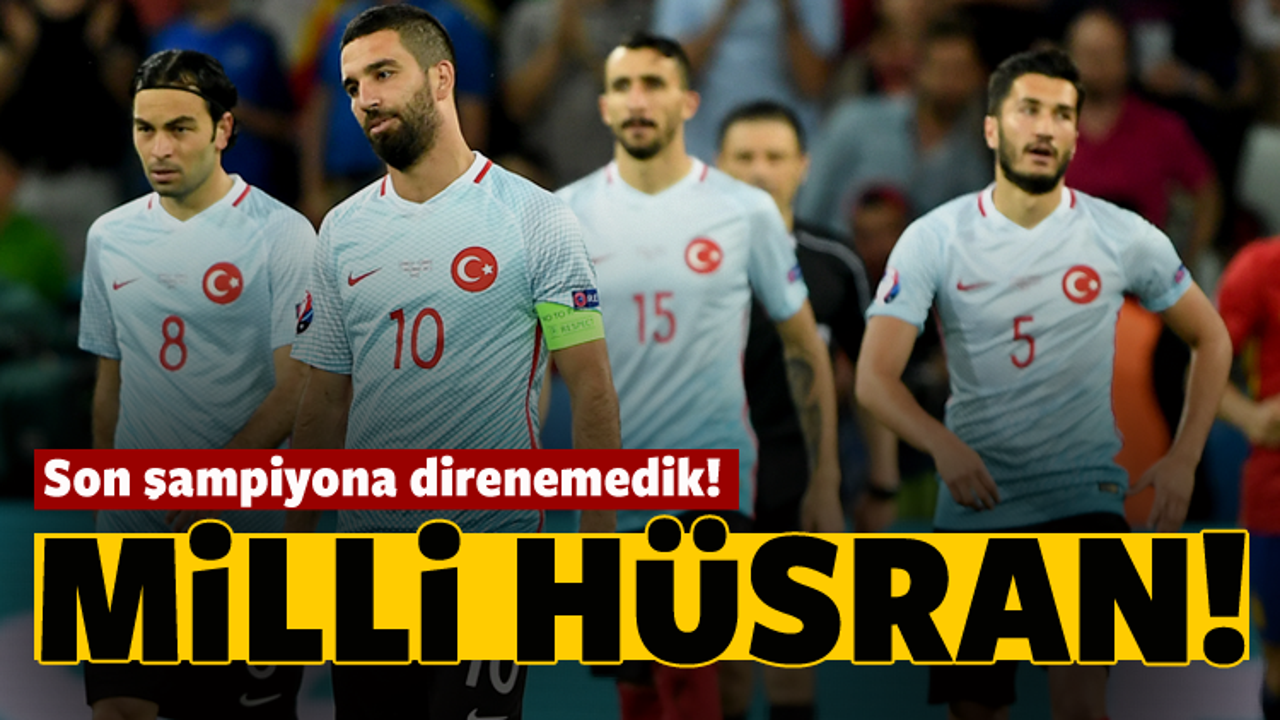 Fransa'da Milli hüsran!