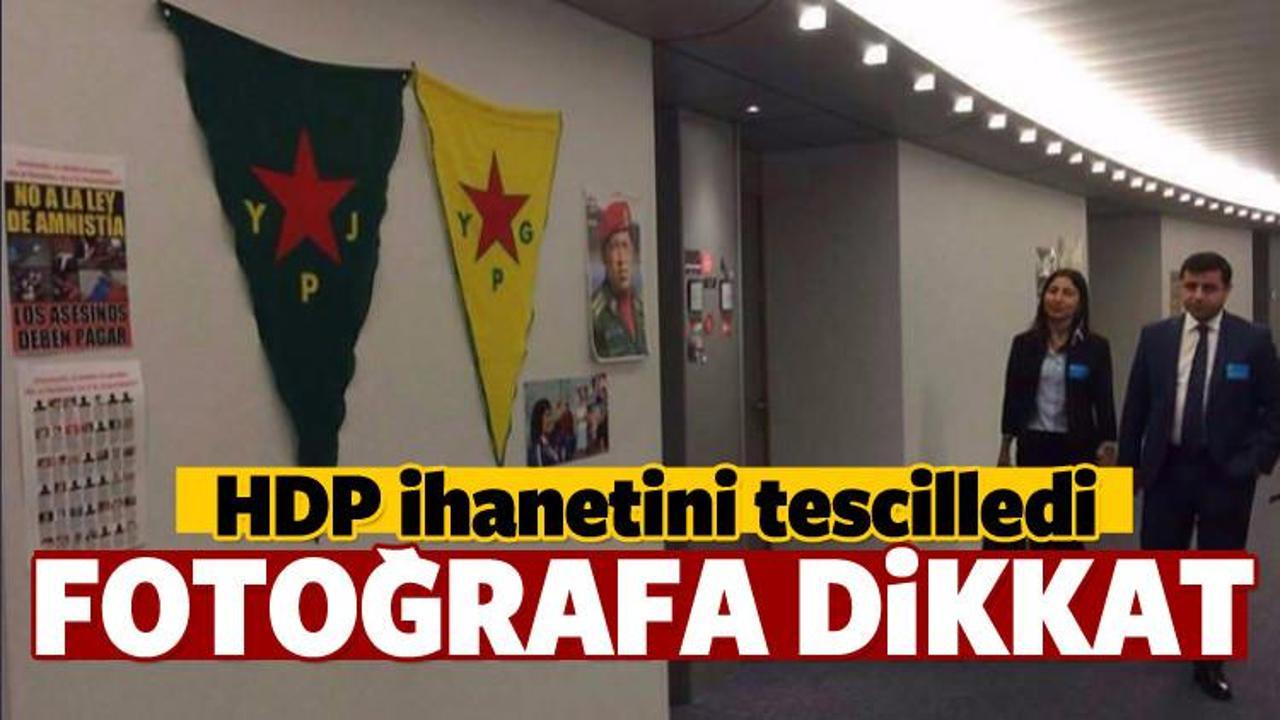 HDP ihanetini tescilledi! Fotoğrafa dikkat