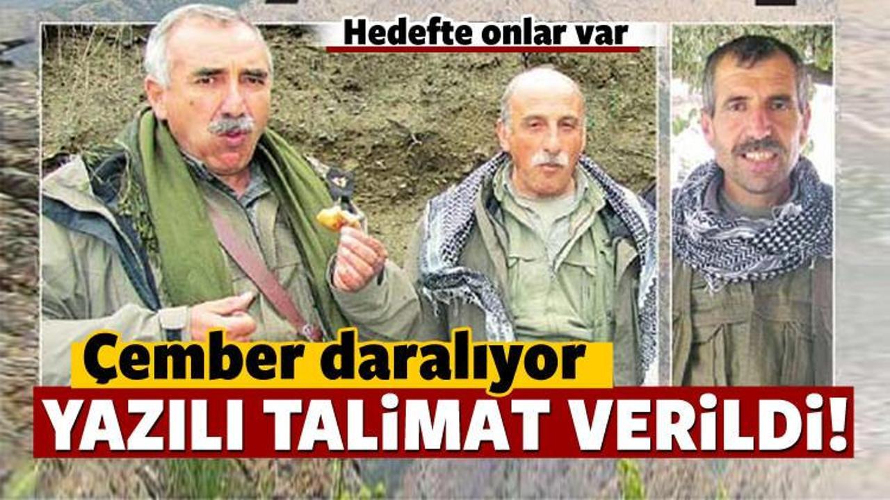 Hedef artık PKK'nın lider kadrosu!