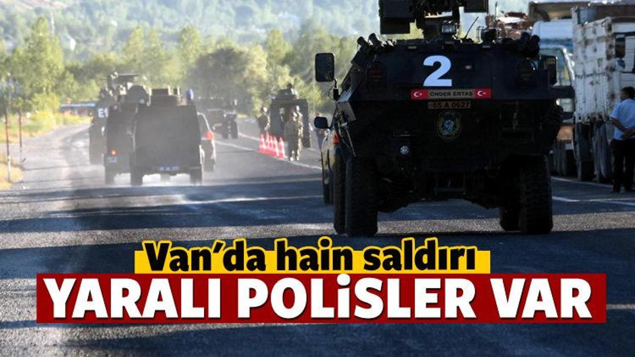 Van'da patlama: 6 polis yaralandı