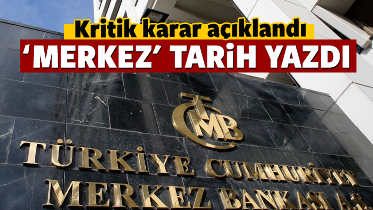 Merkez Bankası faiz indirimine devam etti