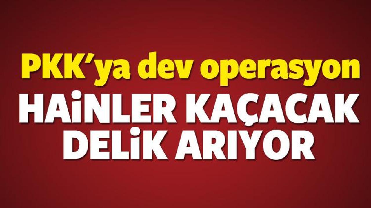 PKK'ya 7 bin askerle dev operasyon