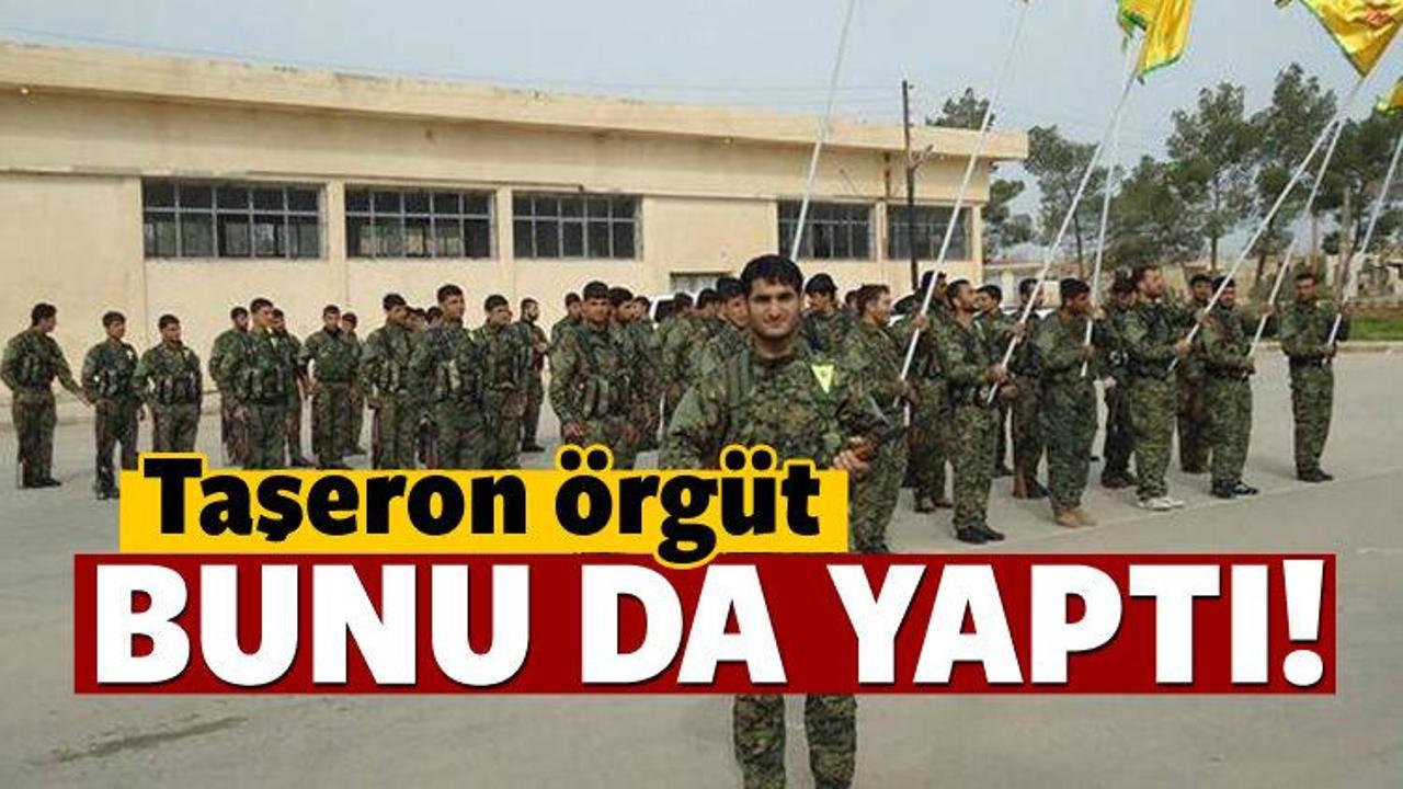 YPG sözde ‘askerlik şubesi’ kurdu!